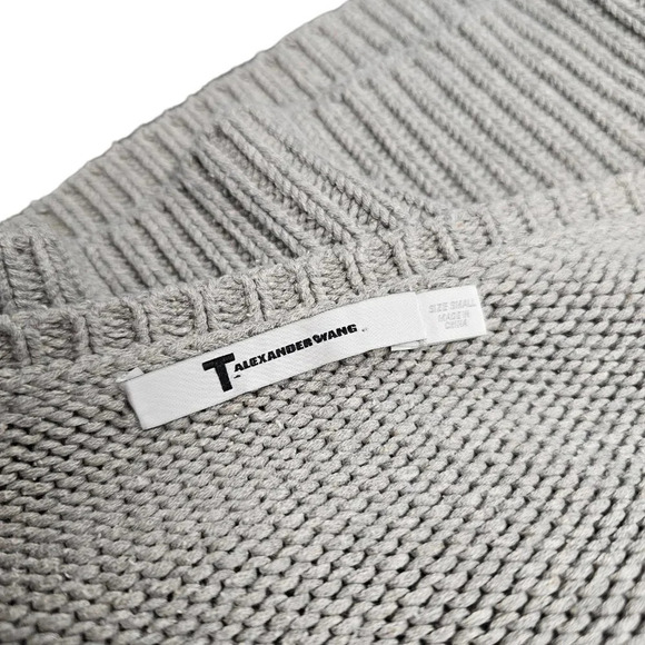 T Alexander Wang Silk Blend Knit Sweater Dress Size Small - Picture 8 of 9